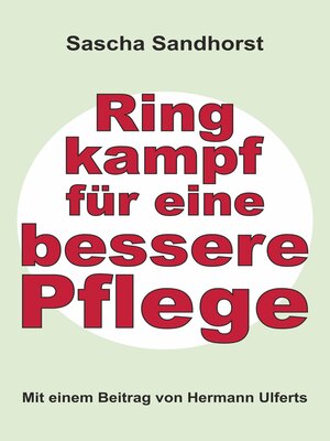 cover image of Ringkampf für eine bessere Pflege